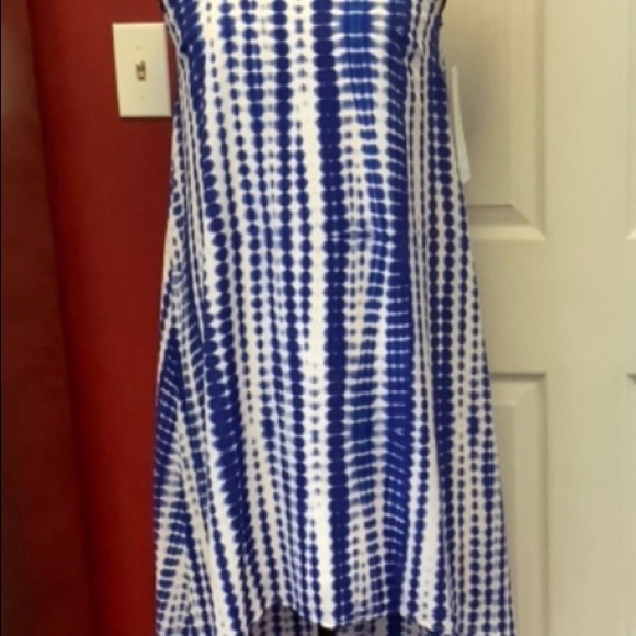 NWT Almost Famous Halter High/Low Midi Dress - Picture 3 of 5